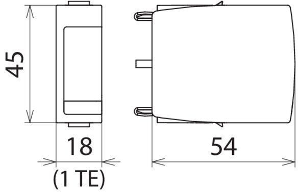 Dehn 952083 Überspannungsableiter Typ 2 N-PE-Funken- strecken-Schutzmodul für DEHNguard ACI