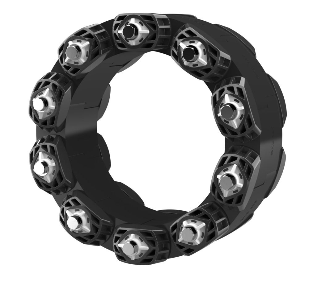 Hauff 1410052501 Gliederkette modulare Rohrdichtung 1xGKD525 EPDM50, Glieder 1x
