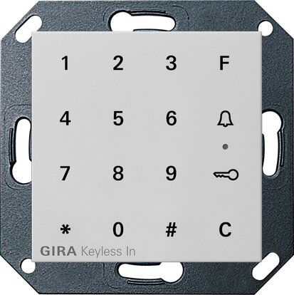 Gira 2605015 Gira Keyless In Codetastatur, System 55, grau matt