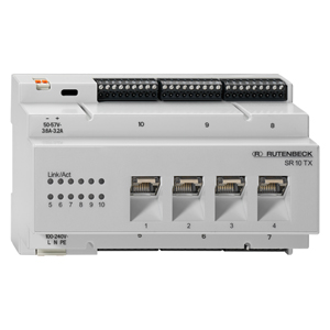 Rutenbeck 23510505 Gigabit-Switch SR10TXGB