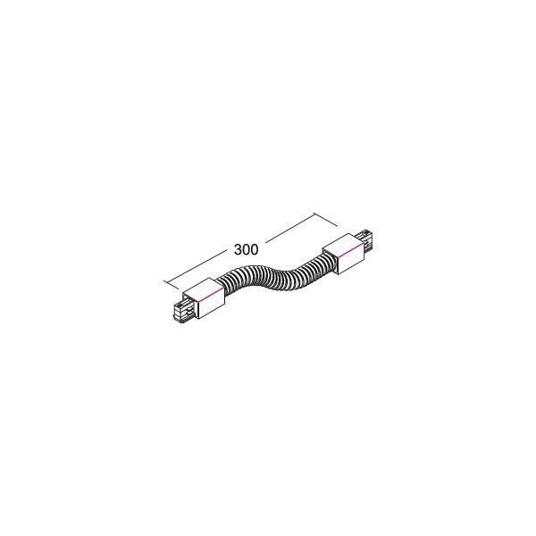 Brumberg 88131680 Flexibler Verbinder zu Stromschiene 88101-88104, silber