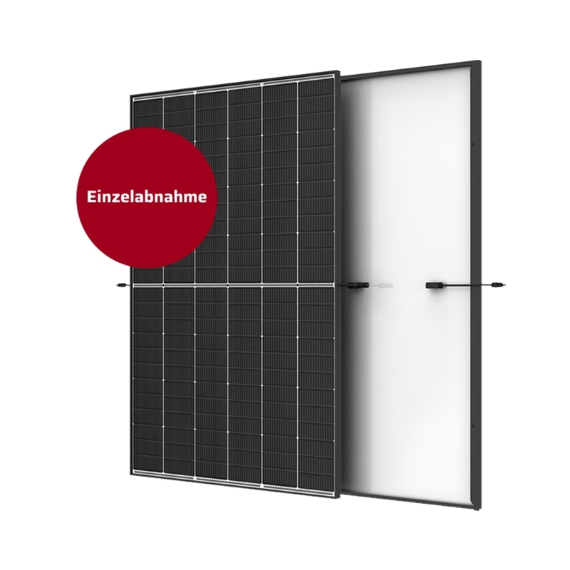 Trinasolar TSM-460-NED9R.28 Hochleistungssolarmodul Glas-Glas Vertex S+ Shield (erhöhte Schnee und Windlasten), 460Wp black frame