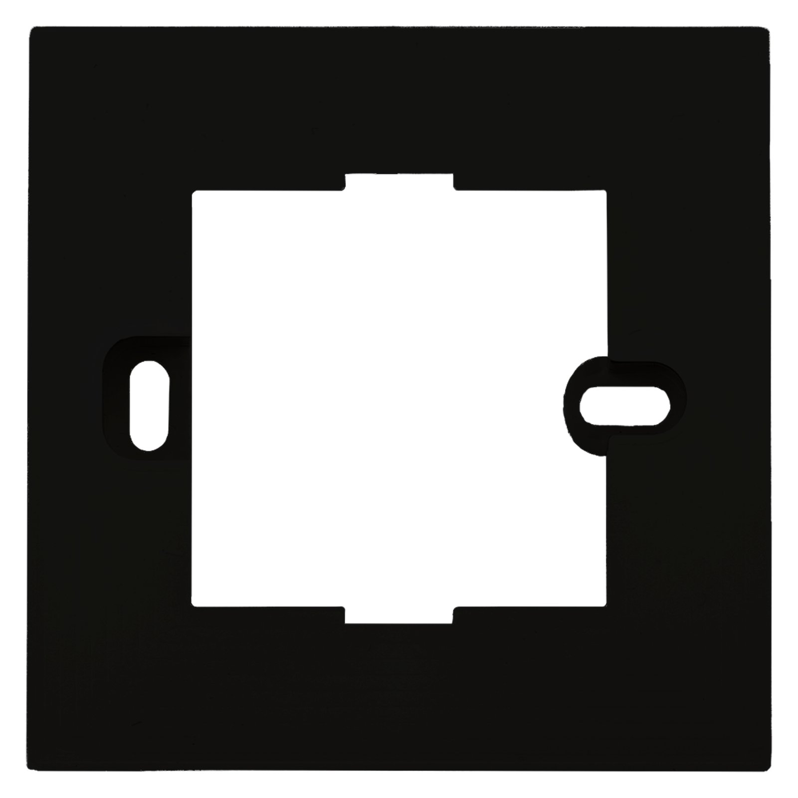 MDT SCN-P360R406.01 Montagerahmen Slimline für Präsenzmelder, Aufputz, Schwarz matt
