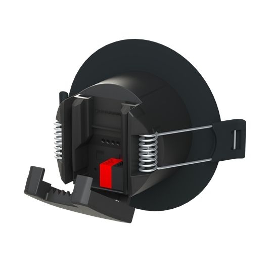 Busch-Jaeger BMH/U2.55.11-885 Bewegungsmelder Busch-Wächter HF, IP55, mit Helligkeits-, Temperatur- und Feuchtigkeitssensor, KNX Bewegungsmelder, schwarz matt