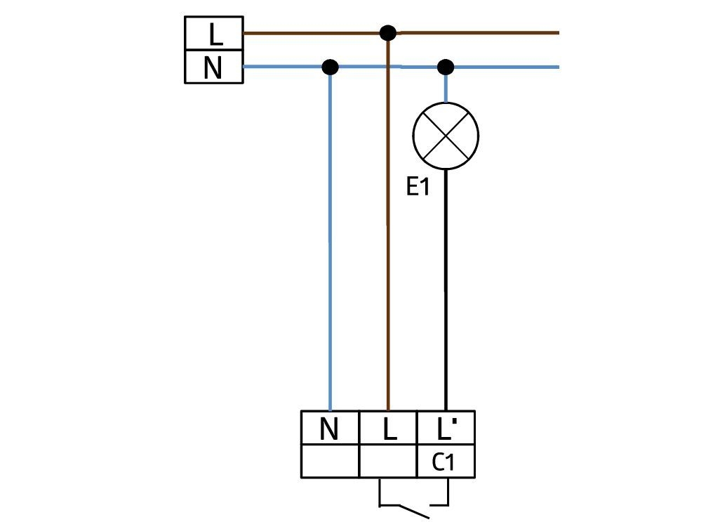 B.E.G. 93317 BL-2-DE Decken-Bewegungsmelder für Innenanwendungen 360°, Nachlaufzeit 10 min, 500 Lux, Ø 80 x 61 mm, weiß