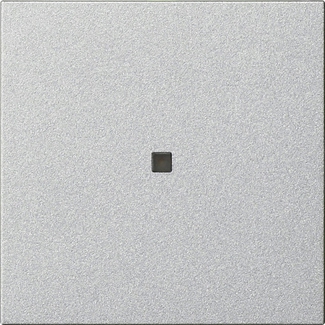 Gira 510426 RF Bedienaufsatz 1-fach KNX, System 55, Farbe alu
