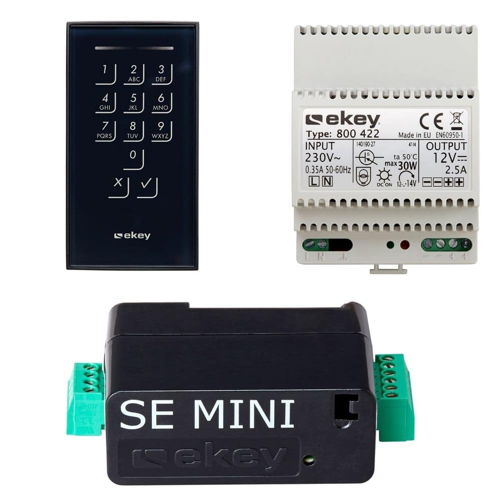 Ekey 101 584 home Set keypad mini 1, keypad integra 2.0 (UP) mit Steuereinheit mini