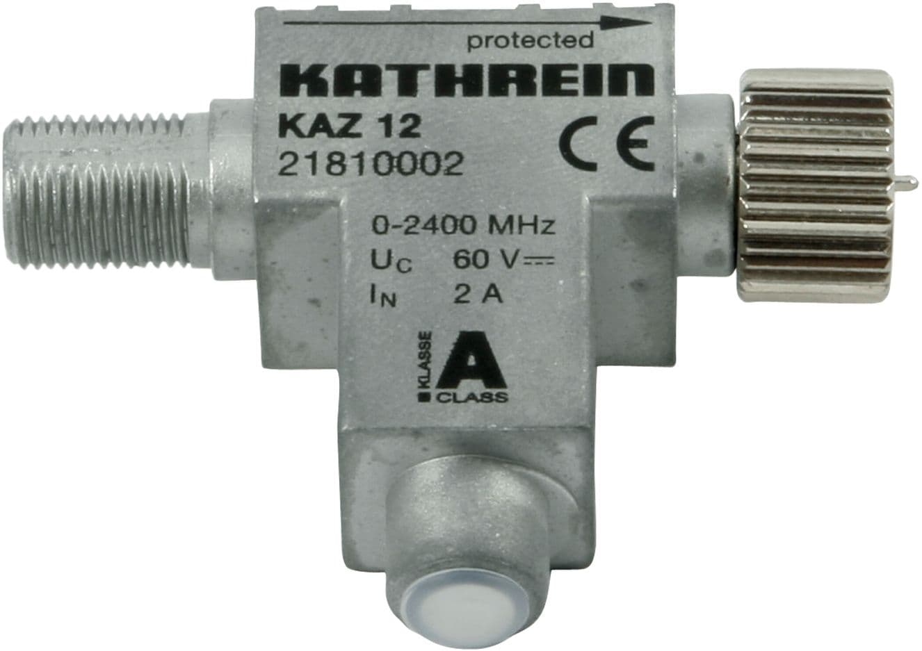 Kathrein KAZ12 Blitzstromableiter, Grobschutz für Anlagen