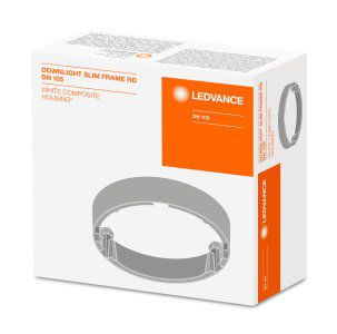 LEDVANCE Slim Frame für Downlight Ø105mm, Höhe 54mm