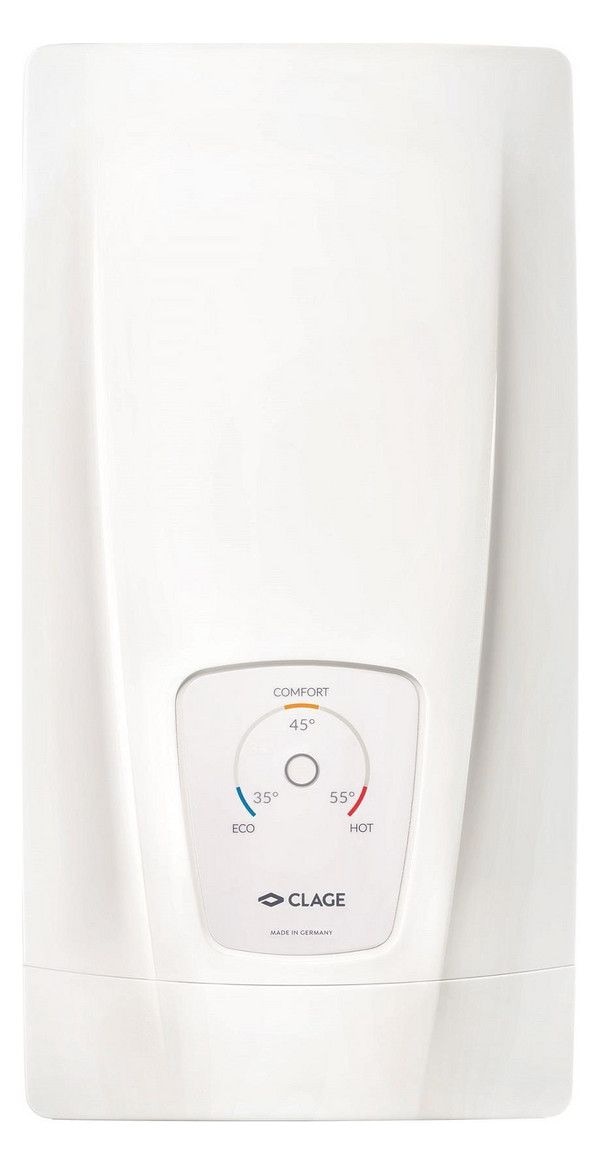 Clage 3200-36218 E-Komfortdurchlauferhitzer DLX18 Next, 18 kW, 400 V, weiß