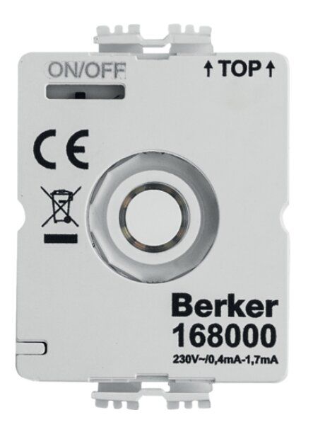 Berker 16800 LED-Modul Drehschalter, 230V, mit N-Leiter