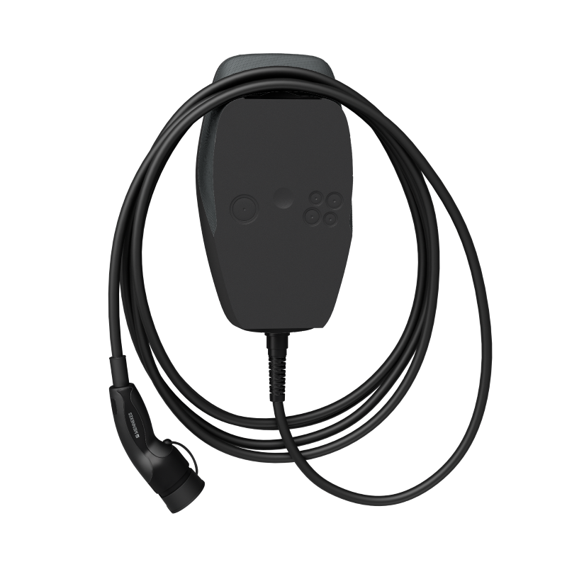 Mennekes 1347012205BK Wallbox AMTRON 4Business 710 C2, 22 kW, 7,5m Ladekabel, schwarz