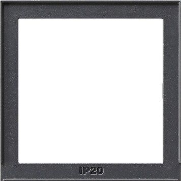 Gira 028967 Adapterrahmen mit quadratischem Ausschnitt (55 x 55 mm) (IP20) , Gira TX_44, anthrazit