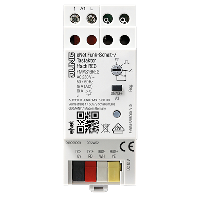 Jung FM AS 16 REG eNet Funk-Schaltaktor 1-kanalig