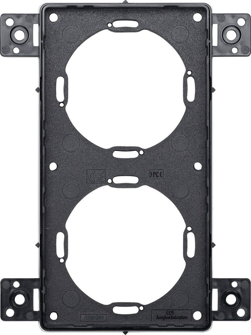 Merten 512503 Einputzadapter M-PLAN II-Rahmen flächenbündiger Einbau, für 4882-, M-PLAN II