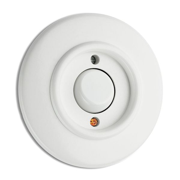 THPG 176407 Wippschalter Kontroll Duroplast mit Glimmlampe, weiß