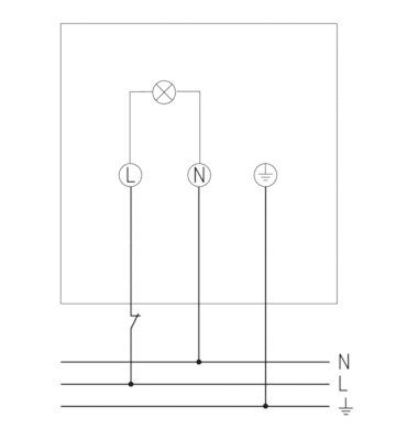 Theben 1020901 theLeda D S AL LED-Leuchte für Wandmontage, 8,5W mit Bewegungsmelder, aluminium