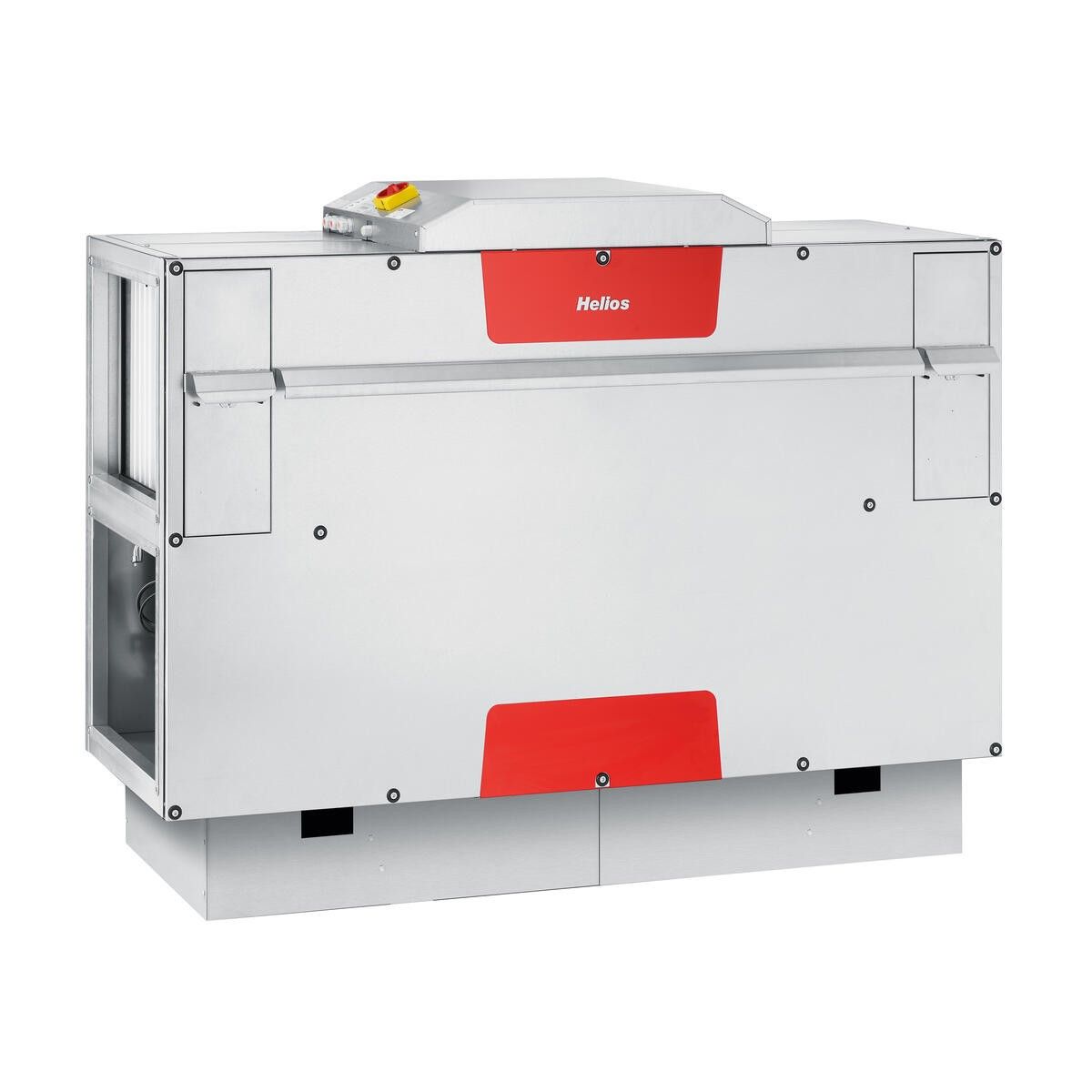 Helios 08327 KWL EC 800 S Pro Kompaktes Zentralgerät mit Wärmerückgewinnung, EC-Ventilatoren, el. VH, Auto-Bypass, Grafikdisplay