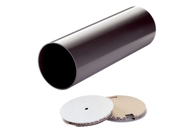 Maico RH 160 Rohbauhülse Rohbauhülse 540 mm, Ø 160 mm, inkl. 2x Putzschutzdeckel