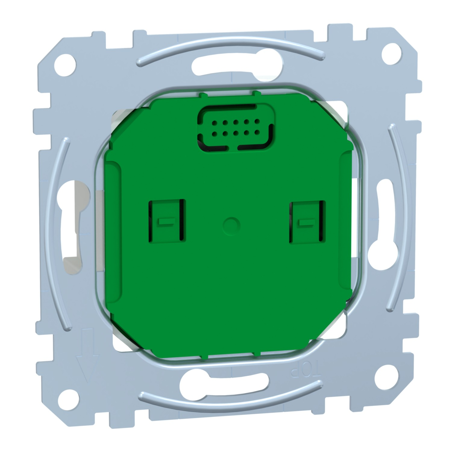Merten MEG5777-0000 Connected Raumtemperaturregler-Einsatz, Zigbee, 2A