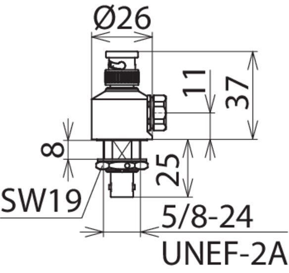 Dehn + Söhne 929043 Blitzstromableiter DEHNgate mit BNC-Anschluss