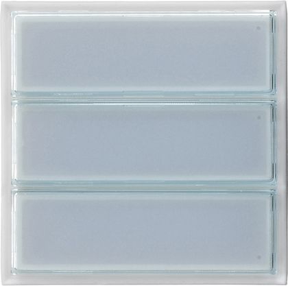 Gira 851666 Ersatzteil Aufsatz Ruftaster 3-fach, Gira TX_44, Klar