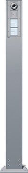 Gira 135426 E-Säule 4x Leereinheit 1400 mm, Gira Energiesäule, Farbe alu