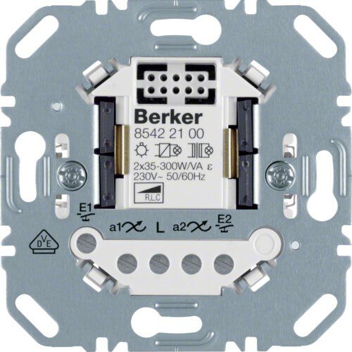 Berker 85422100 Universal Tastdimmer 2-fach