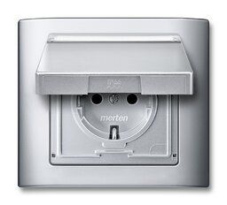 Merten 400160 Rahmen 1-fach, AQUADESIGN, aluminium