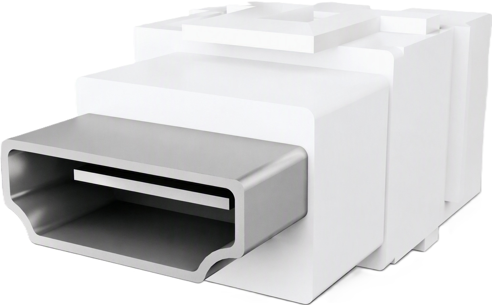 Bachmann 918.0411 Keystone HDMI 2.0 Buchse, weiß