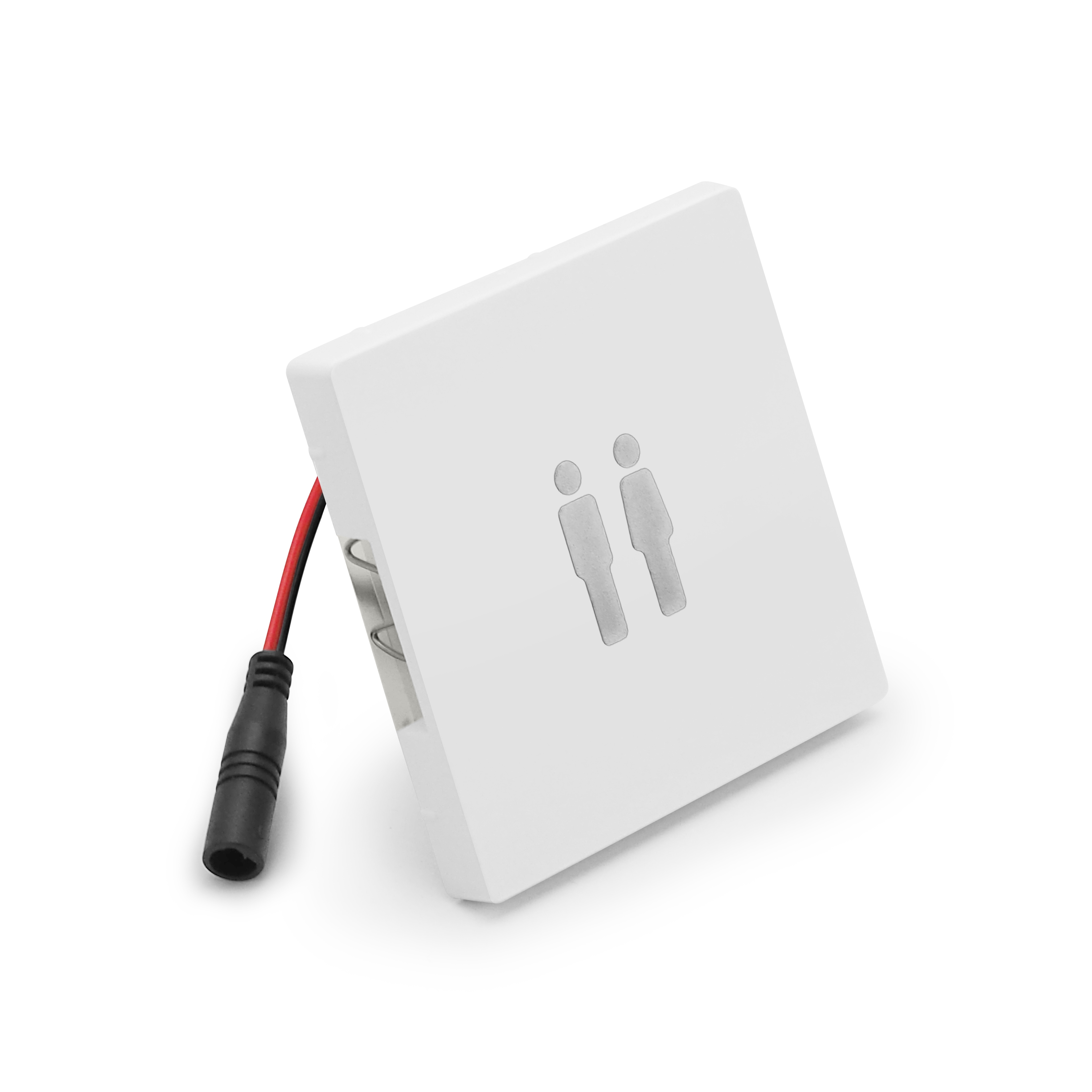 qles SYL6035 Symbollicht, für Merten D-Life, beleuchtet/LED/RGB, Lotosweiß, brillant, IP44