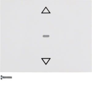 Berker 85245279 KNX-Funk Jalousie-Taste, quicklink, K.1, polarweiß glänzend