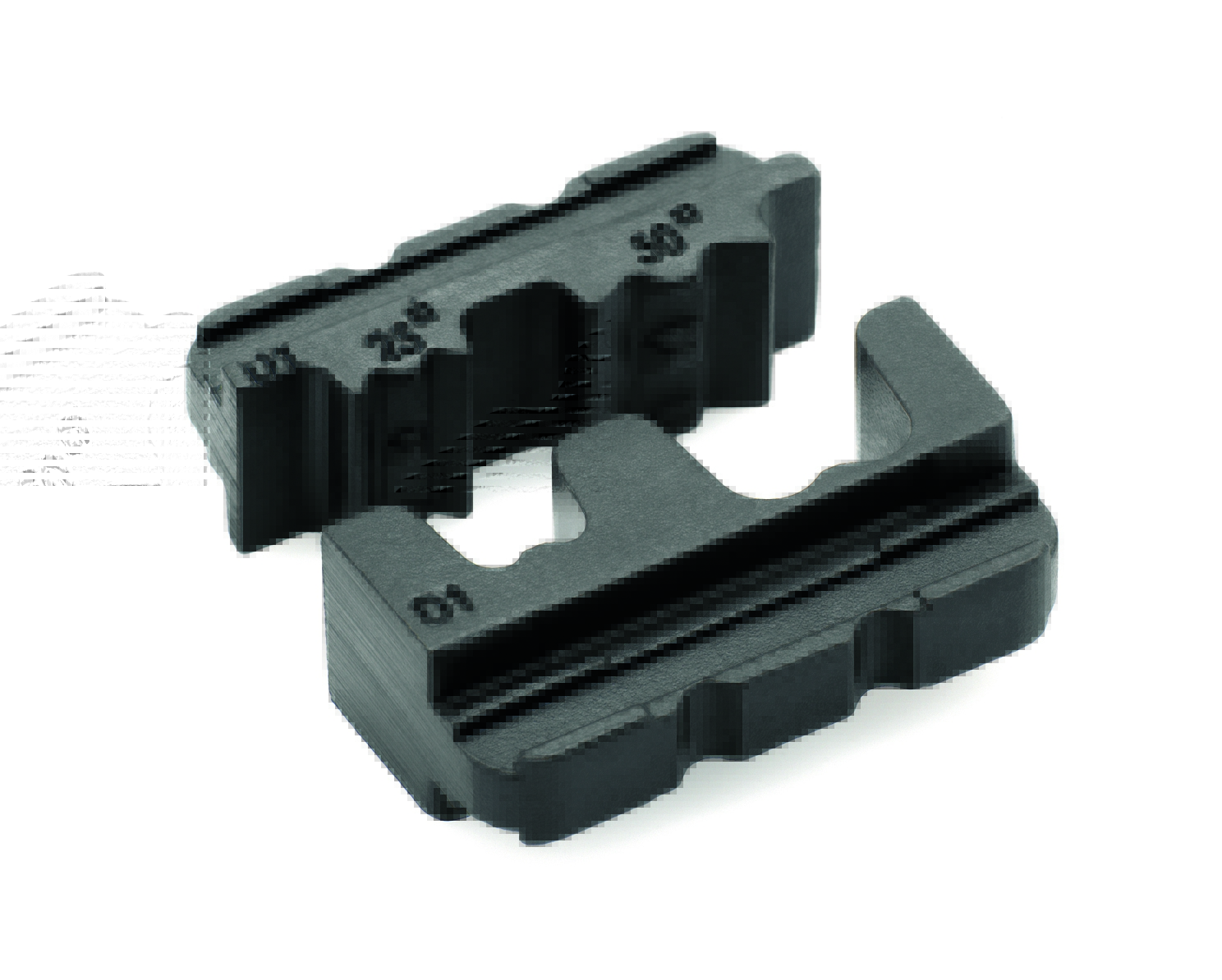 Cimco 10 6071  Pressprofileinsatz zu Presszangensystem Click´n´Crimp, Aderendhülsen, Trapez-Ident-Pressung,  25 mm² und 50mm²