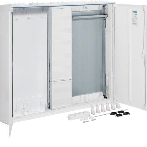 Hager ZB35APZ2 Systemschrank, VF-5rh/APZ/Multimedia, ohne Zählerfeld