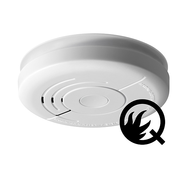 Indexa 10508 Rauchmelder RA290Q mit 10-Jahres-Langzeitbatterie, weiß