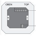 Gira 2101005 Objektregler Tasterschnittst. 4-fach KNX, System 55, schwarz matt