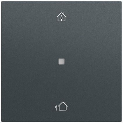 Gira 510673 RF Bedienaufsatz 1-fach Heizmodus für KNX, System 70, anthrazit (lackiert)