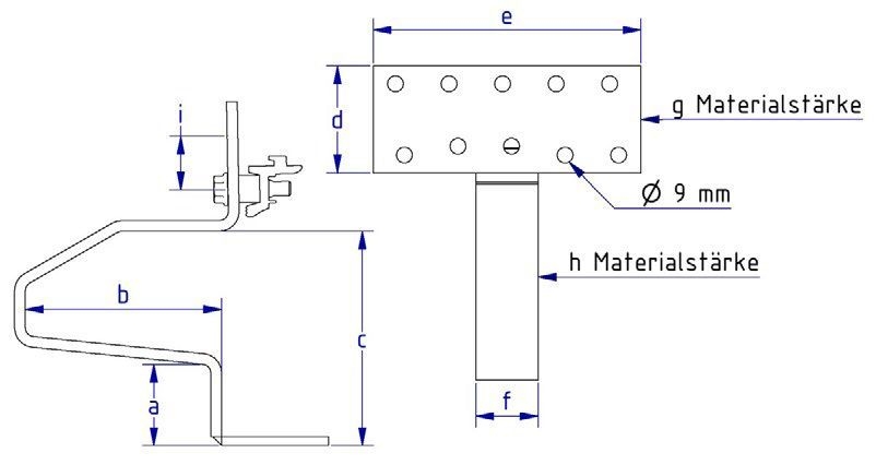 Schletter 101002-020 Dachhaken Rapid2+ Pro 35