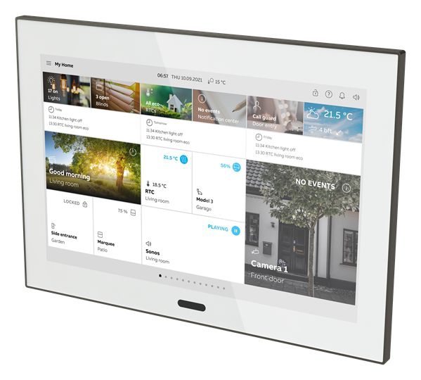 Busch-Jaeger ST/U10.2.11-811 Busch-SmartTouch 10, weiß / graphit, Busch-free@home®|KNX|Busch-Welcome® 2-Draht​