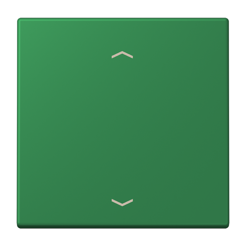 Jung LC990P219 Wippe 1-fach, mit Pfeilsymbolen, Les Couleurs® 32050, vert foncé