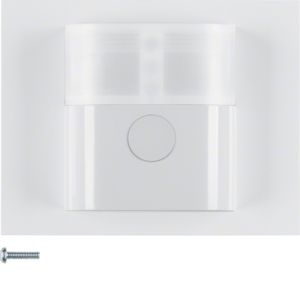 Berker 85342279 IR Bewegungsmelder Komfort 2,2 m, K.1, polarweiß glänzend