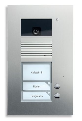 TCS AVU 14020-0010 Video-Sprechanlage Außenstation für 2 WE, UP