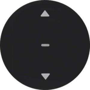 Berker MAN0306924 Jalousie-Taste, R.Classic, schwarz matt