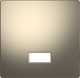 Merten MEG3350-6050 Wippe mit rechteckigem Symbolfenster, System Design, Nickelmetallic