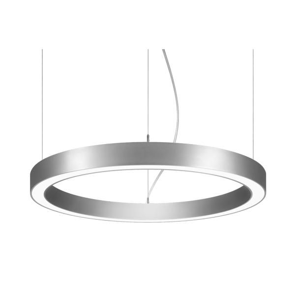 Brumberg 13552164 BIRO Circle Pendel-Ringleuchte, 4000 K, 98 W, Ø1000mm, DALI DT6, silber