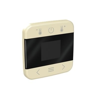 Busch-Jaeger 1794 MDRT-212 Zentralscheibe für Raumtemperaturregler mit Display, Bluetooth, Busch-Flextronics , weiß glänzend, Busch-Duro 2000 SI
