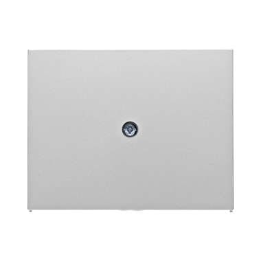 Berker 10057003 Zentralstück für Kabelauslass und VDo-Anschlussdose, K.5, Alu