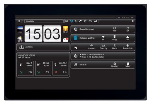 Hager WDI101 Touch-Panel PC 10” Windows