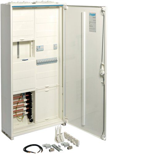 Hager ZB323T15C Zählerschrank 1 ZP 3-Punkt-Befestigung bestückt
