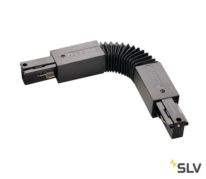 SLV  145580 EUTRAC Eckverbinder flexibel/ Einspeiser, schwarz
